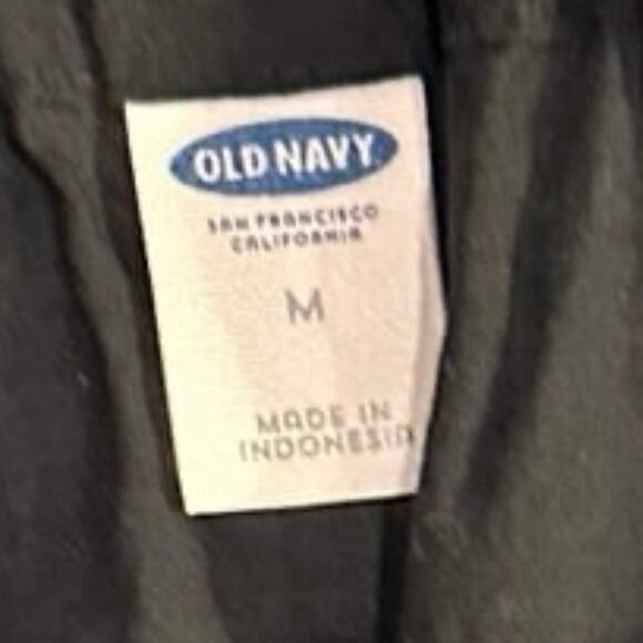 Old Navy Black and Gray Striped Block Tank Top Blouse - Picture 3 of 3